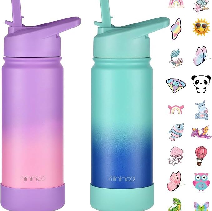 Insulated bottle for warm beverages