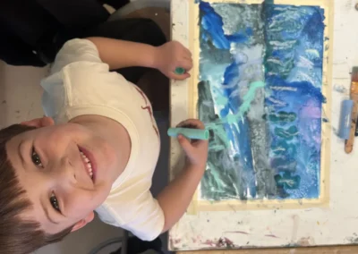 student smiling