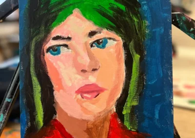 painting from student