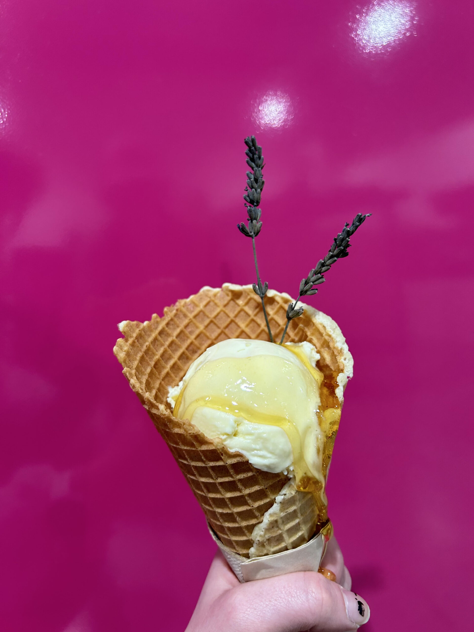 Lavendar lemon honey