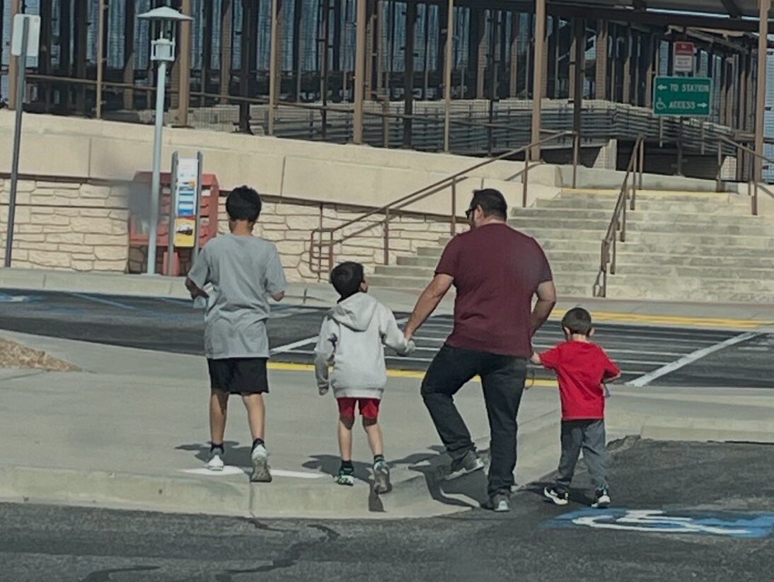 All my boys traveling together.